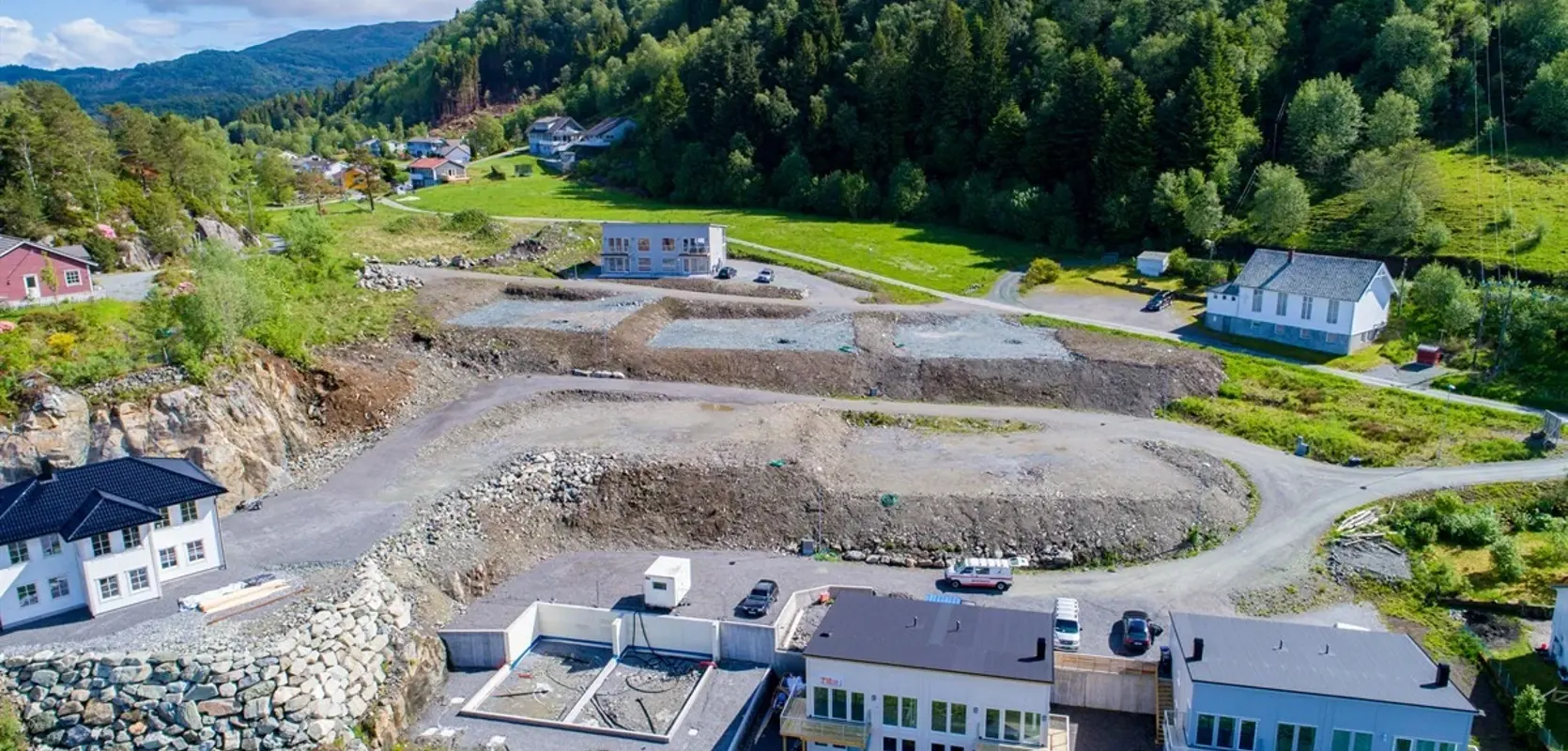 UGGDAL: Byggeklare tomter på Jensvoll med gode solforhold